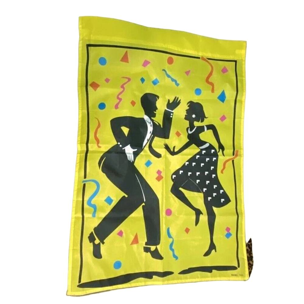Dance Party Yard Flag AGC Celebration Classroom Banner Decorative Lawn Décor